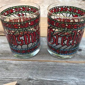 Vintage Mid Century Houze Seasons Greetings Mugs